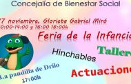 Orihuela celebrará el Día Universal del Niño el próximo sábado 17 con diversas actividades