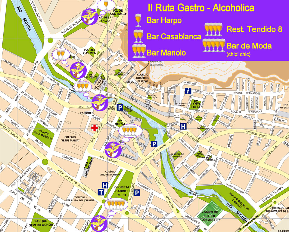 ii ruta gastro alcoholica almohabena