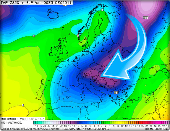 el tiempo en Orihuela navidad 2014