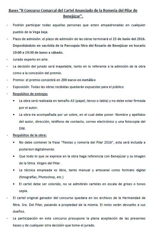 bases cartel pilar 2016