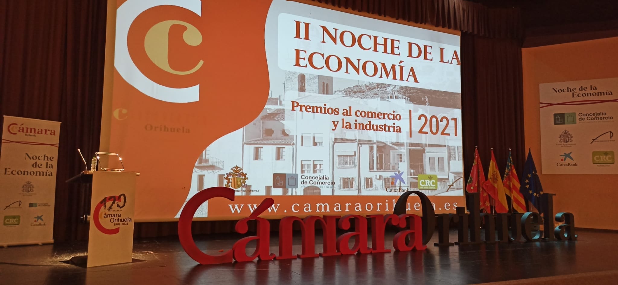 Premiados en la Noche de la Economía de la Cámara Orihuela 2022